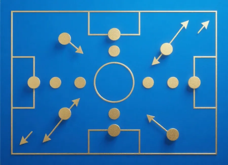 战术与赛制结构示意图